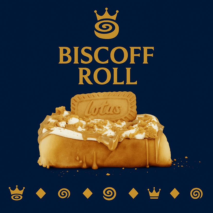 Biscoff Cinnamon Roll